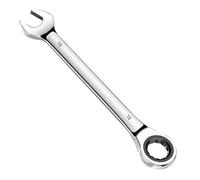 JIARIENBAO 15mm Ratchet Spanner Fixed Head Ratchet Spanner Ratcheting Combination Wrench 15mm Gear Wrench for Car Bicycle Repair at Home Workshop