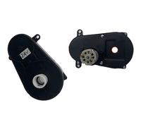 jiaruixin 24V390 Children Electric Car Steering Gearbox with 24 Volt Motor,Steering Motor for Remote Control Car, Children Ride On Car Replacement Parts