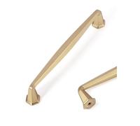 JIASENBAO 2 Pack Champagne Bronze Cabinet Pulls 5" Hole Center Vintage Drawer Pulls Dresser Handles Hardware Bathroom Zinc Alloy