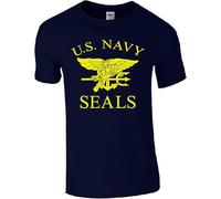 jiashunbi U.S. Navy Seals Unisex T-Shirt (Large)