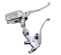 JIASHUNHE Brake Clutch Levers 7/8" 22MM Chrome Alloy Universal Motorcycle Brake Master Cylinder Hydraulic Clutch Lever 2PCS Clutch Lever