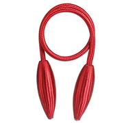 JIASHUNHE Curtain Tie Backs 2 Pcs Arbitrary Shape Strong Curtain Tiebacks(Red)