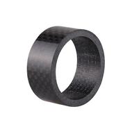JIASHUNHE Headset Spacers 4/5pcs/set Bicycle Headset Washer Stem Spacer 3/5/10/15/20mm Carbon Fiber Bike Spacing Pad Ring Kit For 28.6mm Front Fork(1pc-15mm)