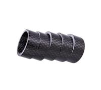 JIASHUNHE Headset Spacers 5pcs Bicycle Headset Washer Ultra-Light Carbon Fiber Mountain Road Bike Fork Tube Spacer Stem Gasket 1 2 3 5mm 10mm 15mm(15mm)