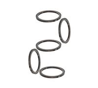 JIASHUNHE Headset Spacers 5pcs Bicycle Headset Washer Ultra-Light Carbon Fiber Mountain Road Bike Fork Tube Spacer Stem Gasket 1 2 3 5mm 10mm 15mm(2mm)