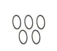 JIASHUNHE Headset Spacers 5pcs Bicycle Washers Spacer UltraLight Carbon Fiber 1mm/2mm/3mm/5mm/10mm/15mm Bike Washer Gasket Fork Headset Parts(1mm)
