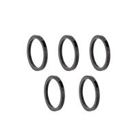 JIASHUNHE Headset Spacers 5pcs Bicycle Washers Spacer UltraLight Carbon Fiber 1mm/2mm/3mm/5mm/10mm/15mm Bike Washer Gasket Fork Headset Parts(3.0mm)
