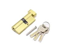 JIASHUNHE Lock Barrel Lock Cylinder With 3keys Height 32MM Length 50mm To 85mm For Aluminum Alloy Door Anti-theft Door Eccentric Lock Cylinder Cylinder Lock(50x35T)