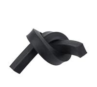 JIATUO 1Meter Black Solid Nitrile Rubber Strip, Marine Oil Resistant Nitrile Rubber Flat Sealing Strip, Size: 3x10mm~30x40mm(3x10x1000mm)