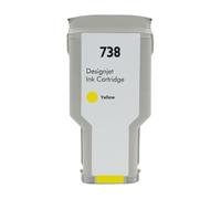 JIAWEJINVSXF Inkjet Ink Cartridge | , Compatible For HP DesignJet T950 T850(Yellow-300ML)
