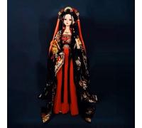 Jiawinng Chinese Doll 3D Oriental Collectible 24In Ancient Princess Scene Decoration Bride Doll for Play House Room Decor Holiday Christmas Day Birthday Gift,Red