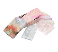 Jiawinng Tarot Card Deck Classic Set with The Guide Future 78 Tarot Cards, Portable Tarot Game Beginner Professional Player for Christmas Birthday Holiday Family Party Playing Card Board Game,Pink