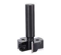 Jiawu 1/2 Rod of Stem Carbide Prayer Brising Biting of Bit Bit 4 Wings with Diameter the Groove Hole 1-1/2 Inches, for the Sine Surface in Hard Wood