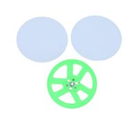 Jiawu 1/4 7 Inch Reel to Reel Tape Recorder Empty Tape Reels (Green)
