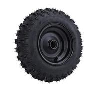 Jiawu 1-Pack 4.10-6 Tire with Rim,13 Hand Truck Utility Universal Wheels, Suitable for Front Wheel Installation, for ATV Mini Bike Scooter Go Kart Lawn Tractor