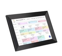 Jiawu 10.1 Inch Smart Digital Calendar, HD Touchscreen Family Planner with Interactive Chore Chart and Meal Planner, Two Way Sync, Electronic Picture Frame Share Moments (UK)