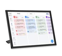 Jiawu 10.1 Inch Smart Digital Calendar Planner & Chore Chart, IPS HD Touch Screen Interactive Display for Family Schedules, Desk Smart Calendar Seamless Scheduling