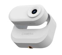 Jiawu 1080P High-Clear Tiny Camera for Nature Adventures for Travelers/Compact Lightweight Wearable (White)