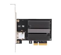 Jiawu 10G Ethernet Card Stable Connection High Speed Network Adapter for Desktop Server NAS Software Router 1 X Network Card for Various Networking Scenarios