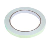Jiawu 10mm X 10m Green Glow in The Dark Tape, Flame Retardant