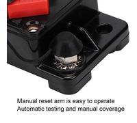 Jiawu 12V 30A 40A 60A Car Audio Circuit Breaker Resettable Inline with Manual Reset Arm, Auto Stereo Protection Switch for Vehicle System (30A)