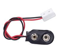 Jiawu 12V Dollhouse Lamp Power Supply, Miniature Light Power Source for 1:12 Scale, Reliable 9V Battery Connection, Long Life Plastic Material