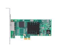 Jiawu 1G Gigabit Network Card PCIe Ethernet Adapter with Dual RJ45 Ports Support for 82580 Chip, Stable and Dependable for Servers/Desktops/Storage Devices, PCB Material