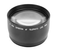 Jiawu 2.0x Teleconverter Aluminum Alloy Optical Glass 2X Magnification Telephoto Extender Converter for Mirrorless Camera, Easy Installation for Photography Enthusiasts