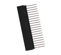 Jiawu 2.54 Mm Pitch Female Dual Row Short Pin Header for RPI, 3PCS 2x20 Pins Connection for Computer Bread Board