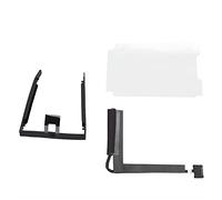 Jiawu 2.5in Hard Disk Drive Mounting Bracket for Laptops | Durable PVC Frame, Vibration Damping, Heat Dissipating Foil, Tool Free Install, Internal Bay