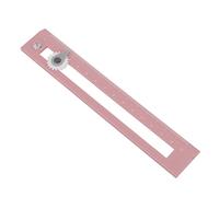 Jiawu 2-in-1 Compass Ruler, Adjustable Drawing Compass with Straightedge