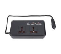 Jiawu 200W DC to AC Car Outlet Adapter with Universal Sockets for Charging Devices in Cars RVs Durable ABS