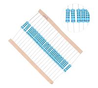 Jiawu 20Pcs 100 Ohm Resistors, Metal Film, 2W, 1% Tolerance | Electronic Resistance Pack, Low Noise, Low Temp Coefficient, for Breadboards, Projects, Audio Equipment, Computers