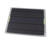 Jiawu 20W Solar Panel, High Conversion Rate Flexible 12V Solar Panel Charger, 20W Car Battery Charger with USB Port for Car Boat Airplane Satellite Space Station Outdoor Farming