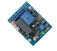 Jiawu 220VAC Adjustable Timer Delay Off Switch Module, 10A Relay | Timer Relay Module with Delay Off, for Household Appliances, Lighting Control