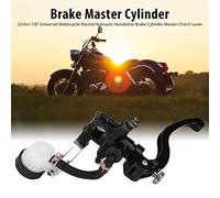 Jiawu 22mm 7/8" Motorcycle Hydraulic Brake Master Cylinder Clutch Lever, Universal Front Right Handlebar Pump Cylinder Replacement for Most Motorcycles (Upper Right Pump)