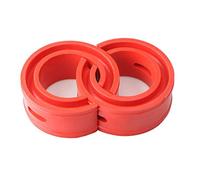 Jiawu 2Pcs Universal Automotive Coil Spring Buffer, Car Anti Vibration Bumper Cushion, Shock Absorber Protector, Noise Reduction (B)