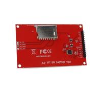 Jiawu 3.2 Inch TFT LCD Display Module, 320x240 Resolution SPI Serial Touch Screen, LCD Display Screen with Memory Card Cage, for Projects (With Touch)