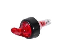 Jiawu 30 Ml of Plastic Bottle Pay to Measure The Wooden Wine Dispenser - Safe and Precise Spirits for Pubs and Clubs (Red)