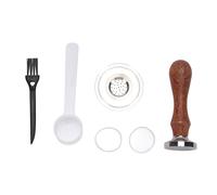Jiawu 304 Coffee Capsule Reusable Stainless Steel for Pop Next to Print Coffee, Enjoy The Delicious at Any Time for The Use of Home and Office