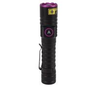 Jiawu 365nm UV Blacklight Flashlight, 10W LED Black Light Flashlight, Handheld Ultraviolet Light with Zoom Lens, for Pet Urine Stains Resin Curing Rocks