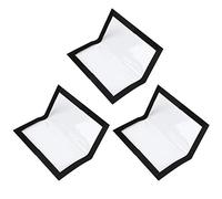 Jiawu 3PCS PVC Fishing Lure Wraps Hook Protective Covers, Transparent Bait Storage Organizer for Crankbaits Jigs Spoons, Lightweight Fishing Accessories