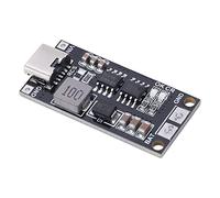 Jiawu 3S Type C to 12.6V Boost Lithium Battery Charger Module, 2pcs Li-Ion Battery Charger Board with Over Voltage Protection, DC 3V-6V Input, Stable Contact PCB for DIY Charging (1A)