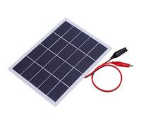 Jiawu 3W 5V Polycrystalline Solar Panel 170x130mm DIY Laminated Board Battery Plate Portable High Efficiency Energy Saving, Professional Manufacturing, Stable Performance, (3W-White)