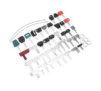 Jiawu 42 Heavy Equipment Keys Master Set, Construction Machine Ignition Keys Replacement for Cat, 42PC Heavy Duty Contractor Key Set for Excavator Loader Bulldozer