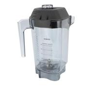 Jiawu 48 Oz Container Jar for Touch and Go/for Blending Station Advance/for The Quiet One Blenders, Blender Pitcher Replacement with Stainless Steel Blade and Lid, Easy to