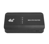Jiawu 4G WiFi Mobile Hotspot, 300Mbps Speed 10 Users Mobile Hotspot Router, Portable WiFi Router with Type C RJ45 Port 3000mAh Battery for Travel