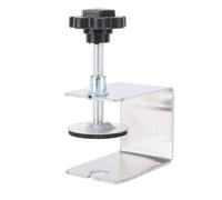 Jiawu 4PCs Stainless Steel Drawer Fixes -Clamp/Holder u -Form Simple Installation Tool of The Front Panel for Cupboards and Tables, Resistant