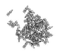 Jiawu 50 Pcs Car Tire Studs, Tungsten Steel Anti Skid Snow Spike