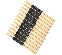 Jiawu 5A Maple Drumsticks 12 Pairs for Snare Drum Practice, Teardrop Head Wood Drum Stick for OnStage Performance, Smooth Tail Grip, 16.1 Inch Length